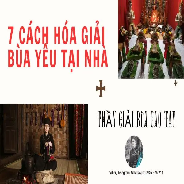 7 Cách hóa giải bùa yêu tại nhà linh nghiệm (Mới nhất)