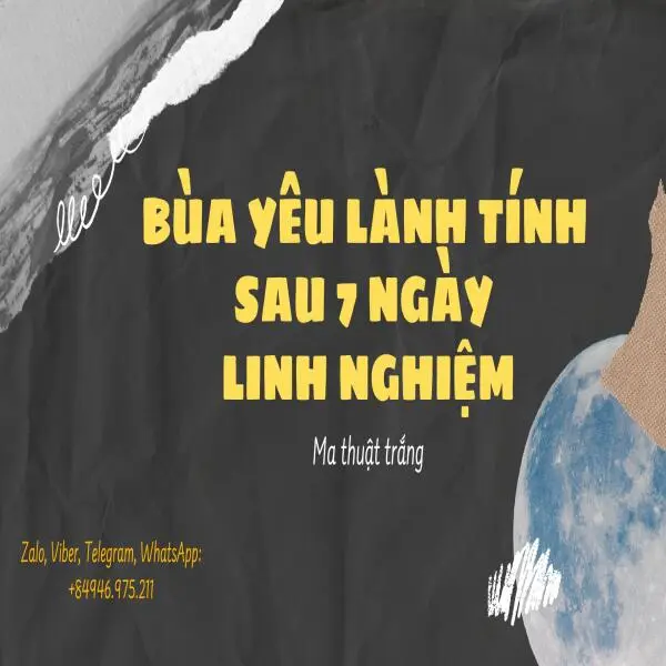 Bùa yêu lành tính sau 7 ngày linh nghiệm (Ma thuật trắng)