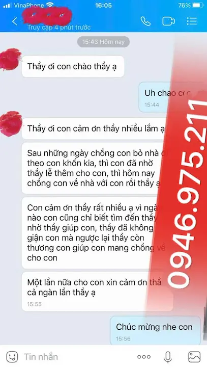 Bùa yêu có tác dụng sau bao lâu?