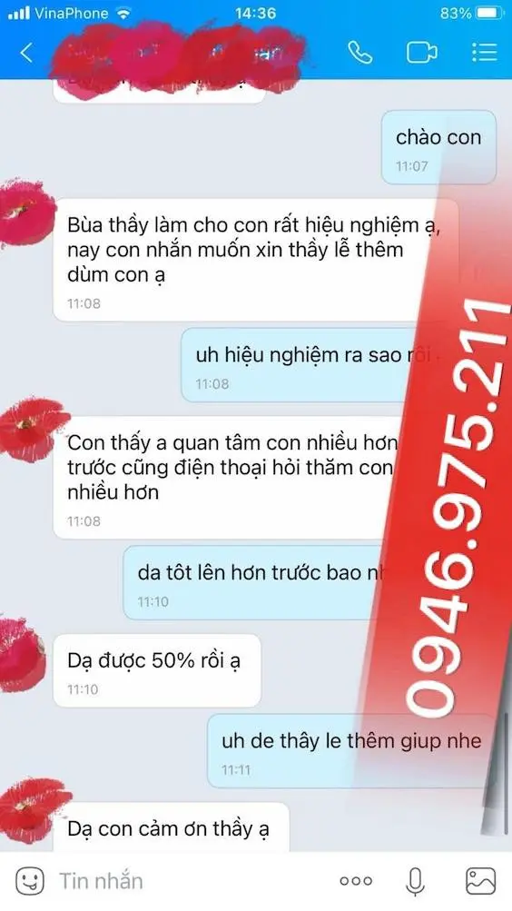 Thầy làm bùa yêu nổi tiếng