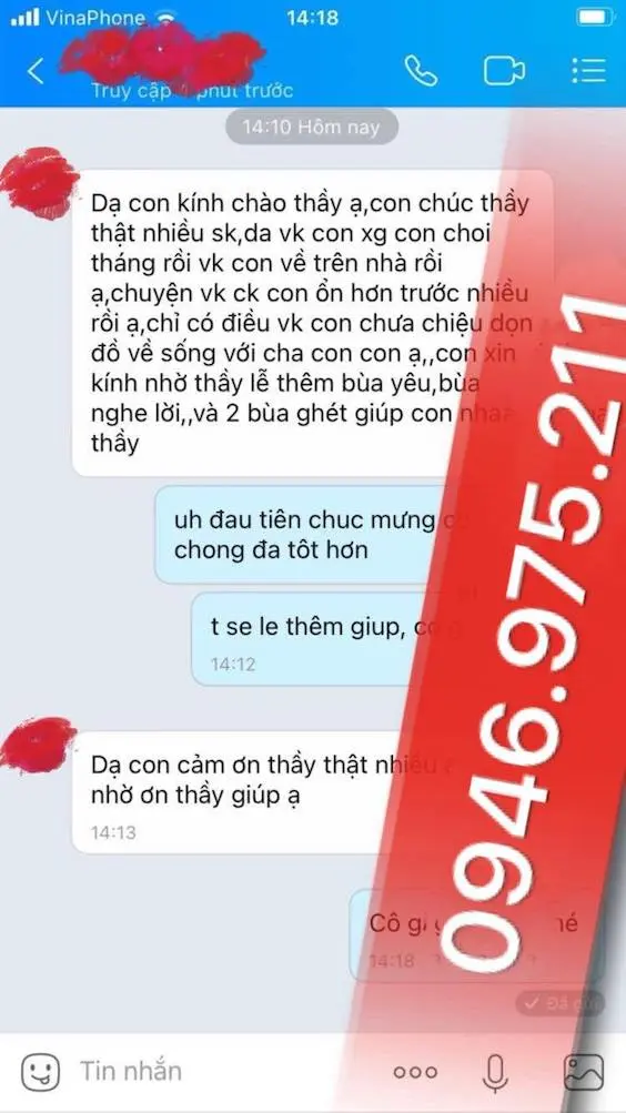 Thầy làm bùa yêu